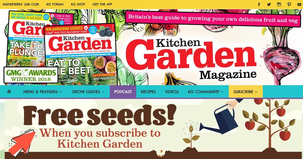 Kitchen garden magazine