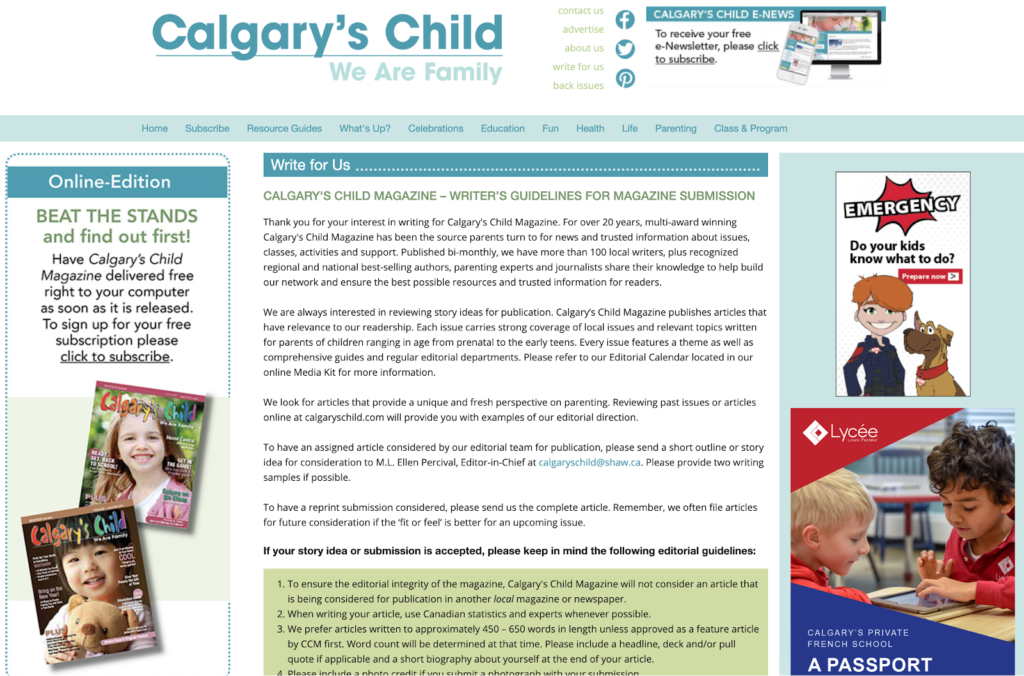 Calgary's Child